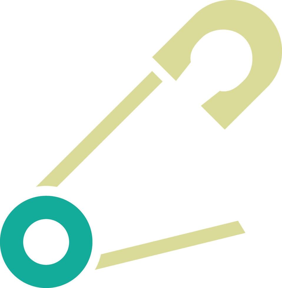 Safety Pin Vector Icon