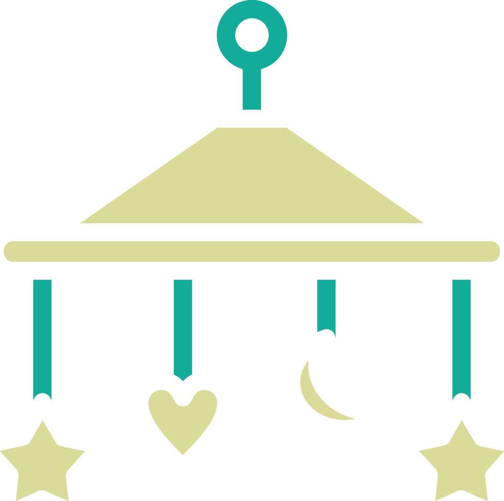 Baby Mobile Vector Icon