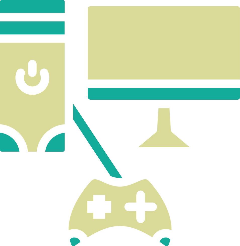 Gaming Pc Vector Icon