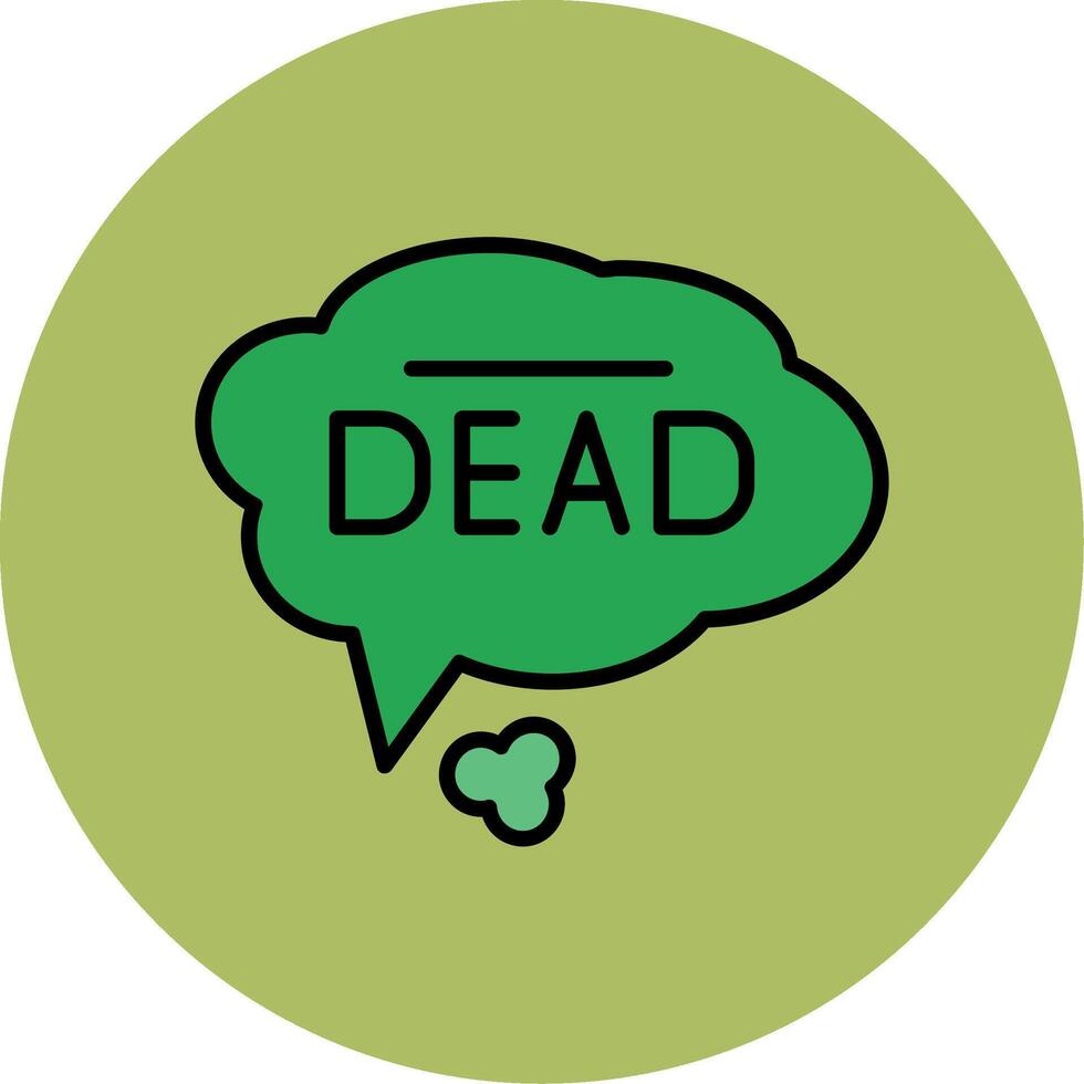 Dead Vector Icon