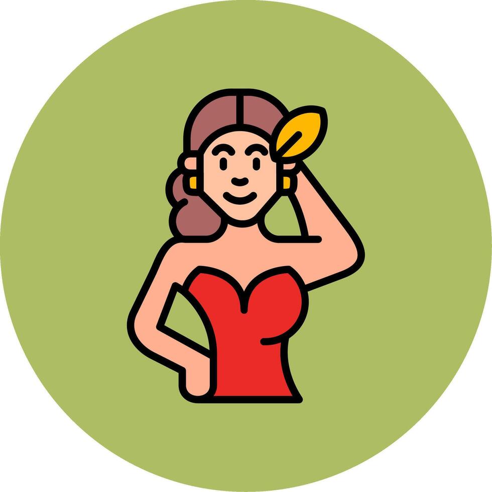 Cabaret Vector Icon