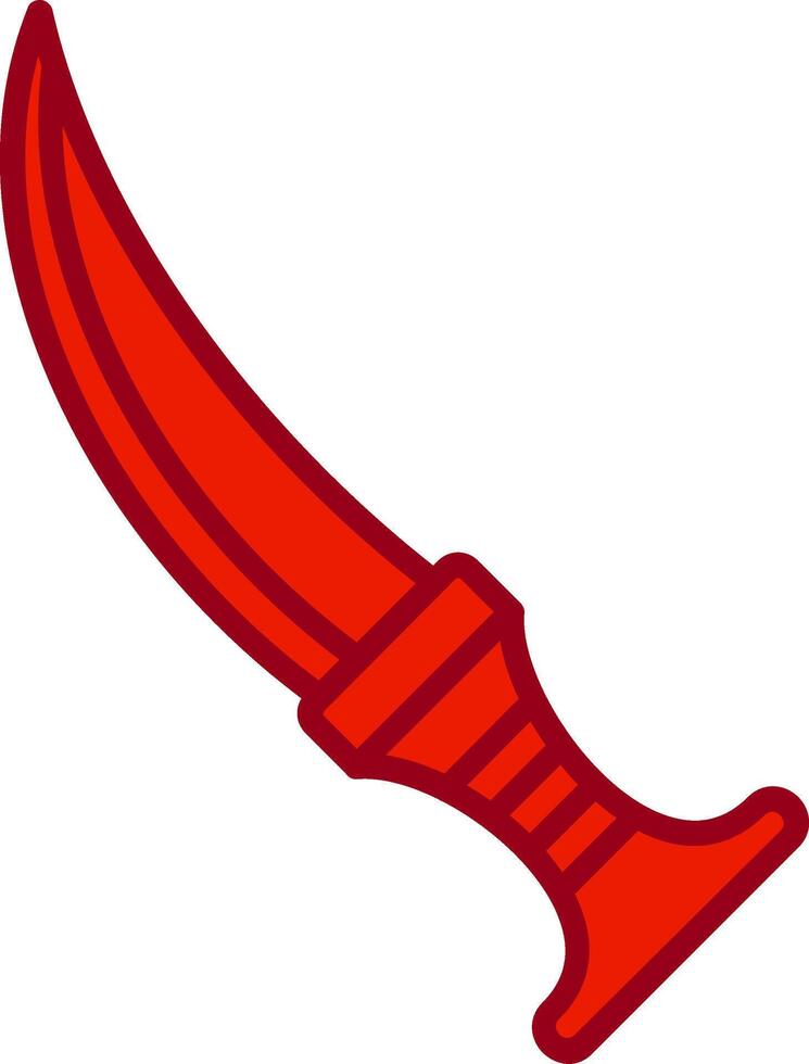 Jambiya Vector Icon