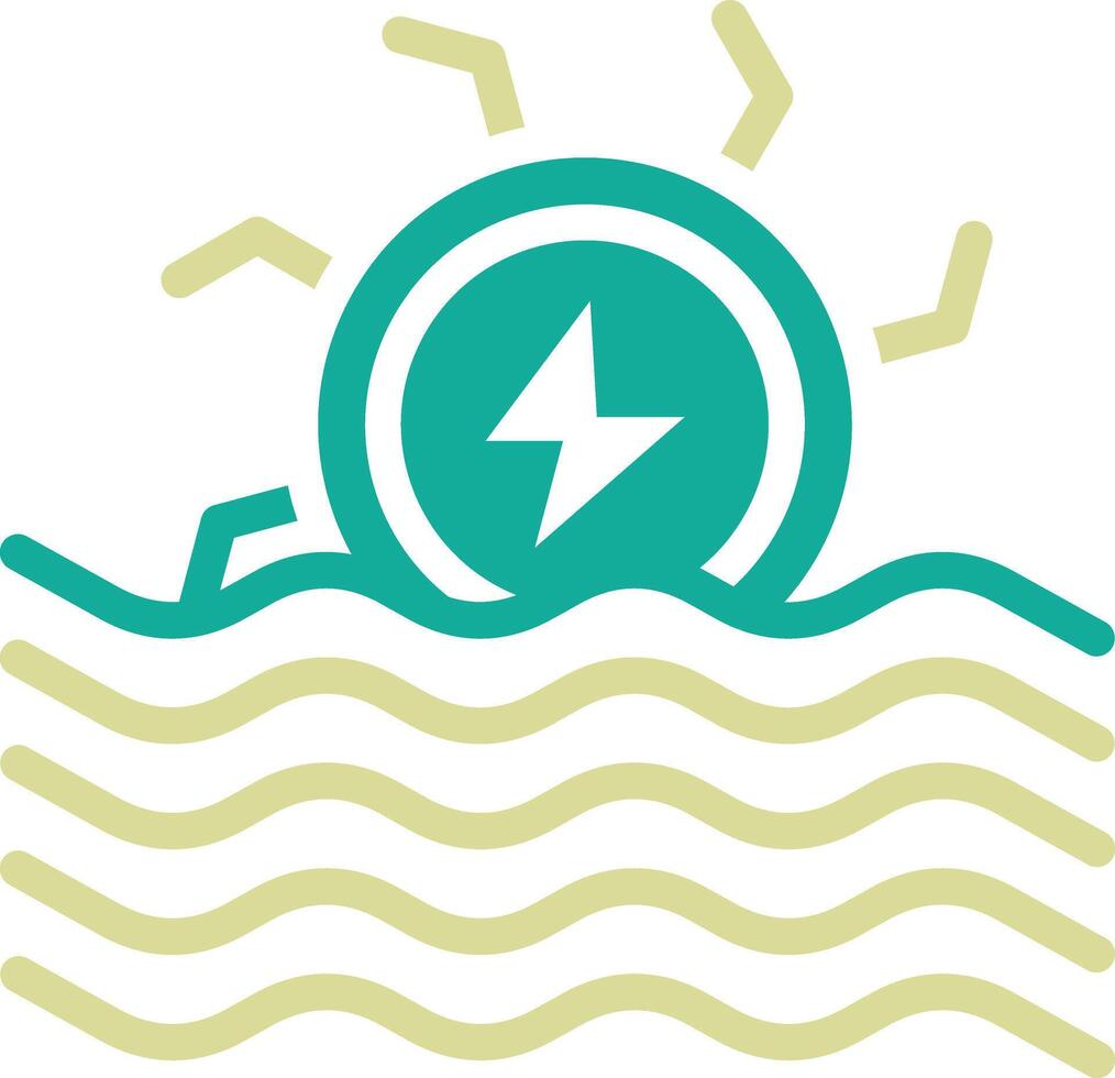 Hydro Power Vector Icon