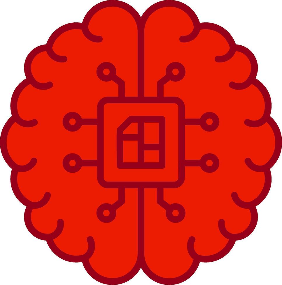 Artificial Intelligence Vector Icon
