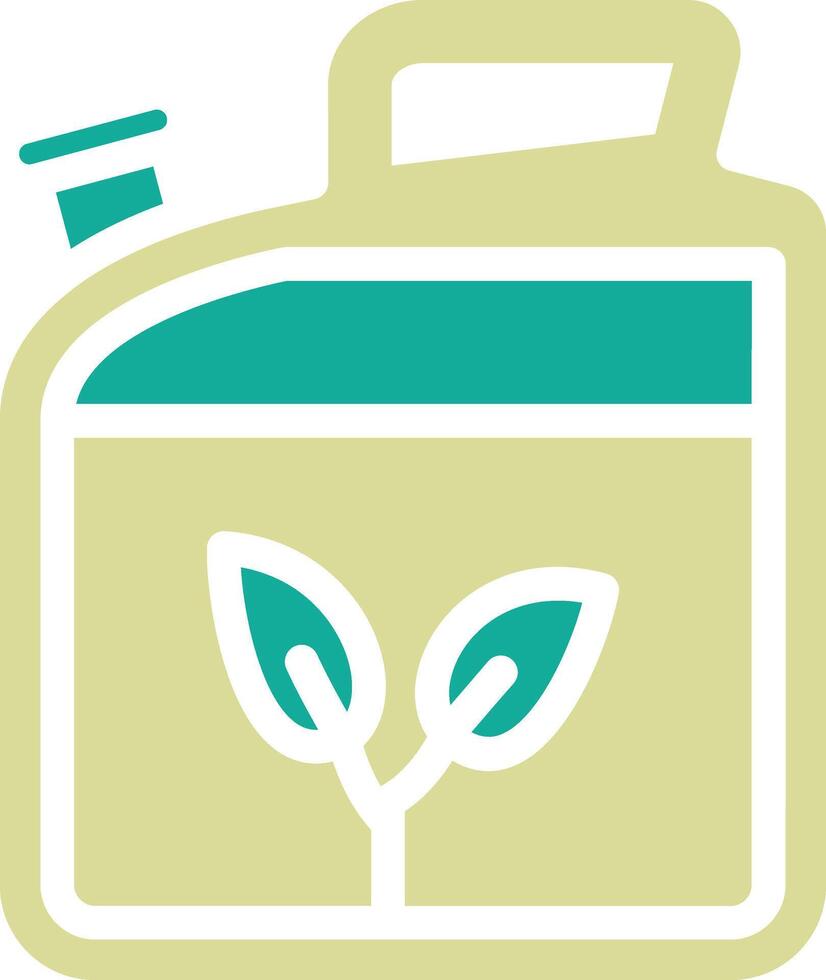 Biofuel Can Vector Icon