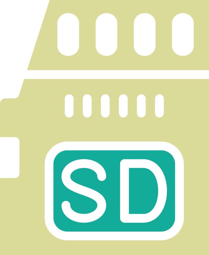 SD Card Vector Icon