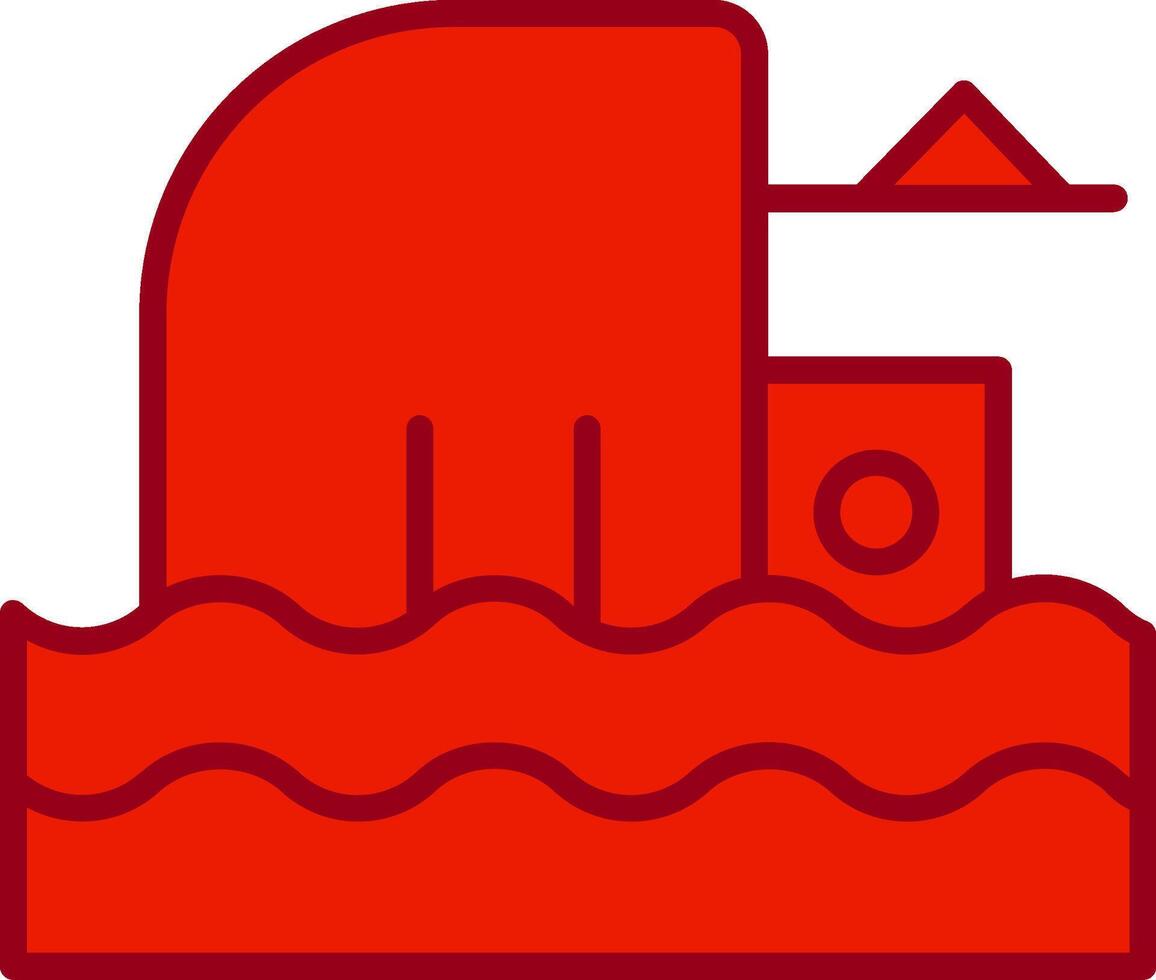 Shipwreck Vector Icon