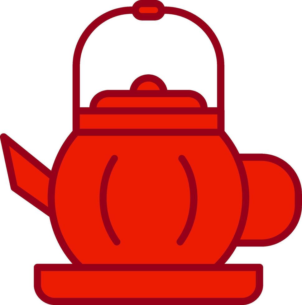 Tea Pot Vector Icon