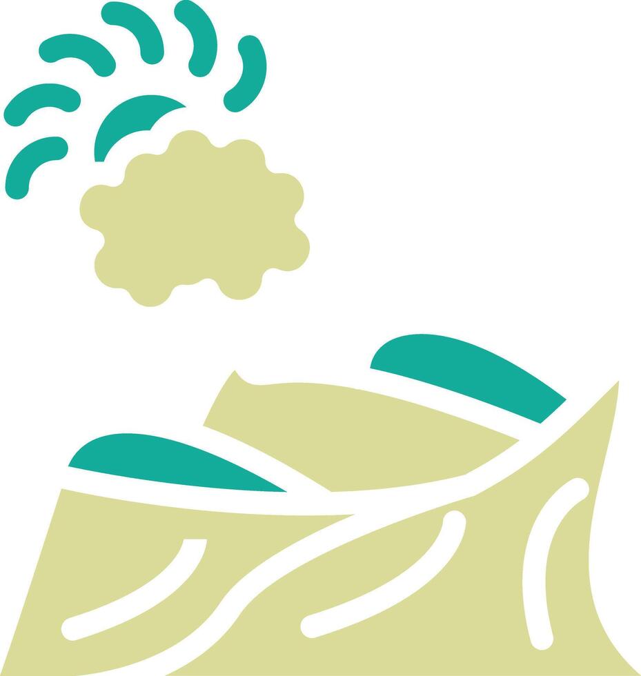 Desert Weather Vector Icon