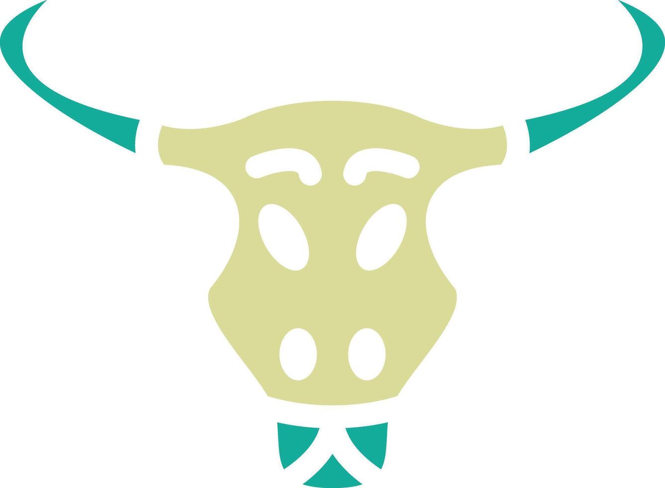 Bull Skull Vector Icon