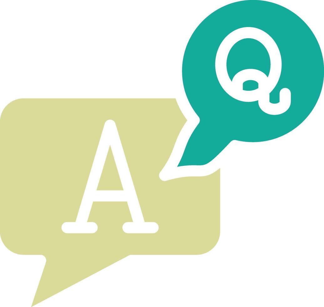 Question and Answer Vector Icon