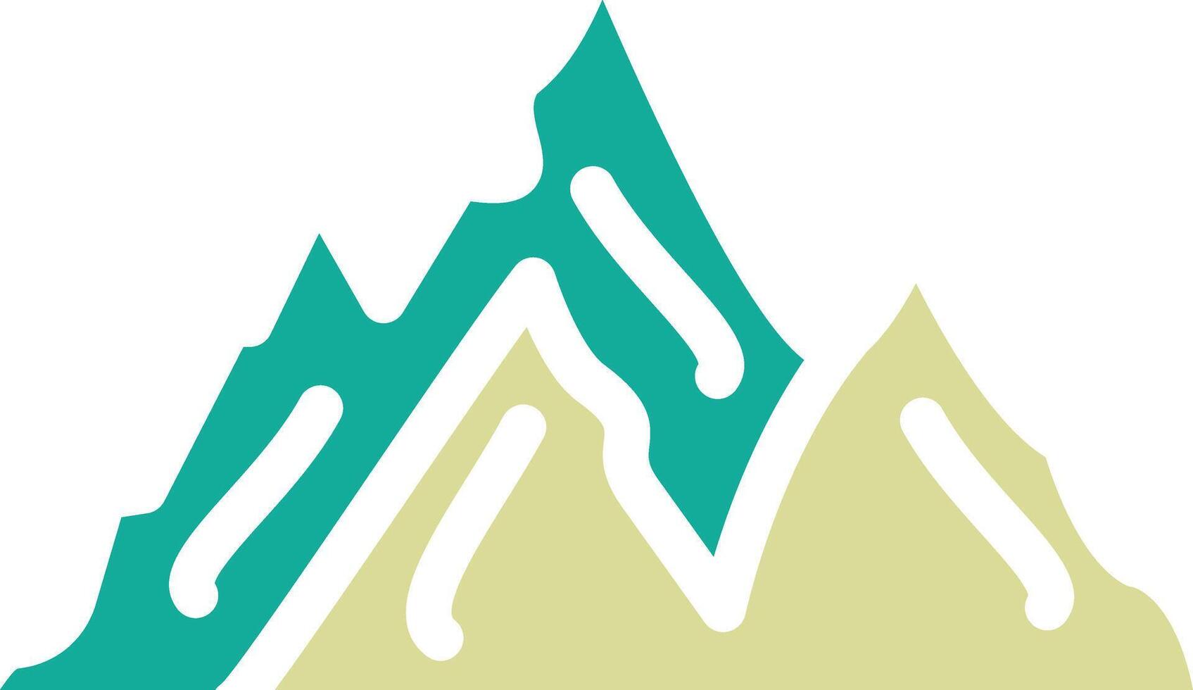 Mountains Vector Icon