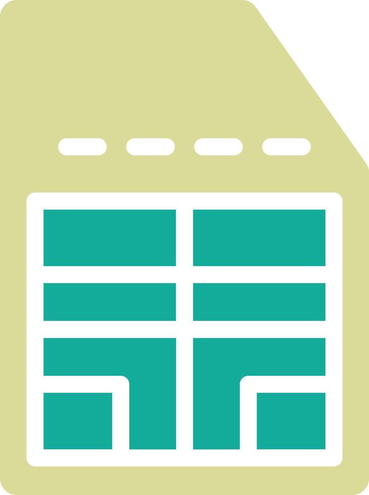Sim Vector Icon