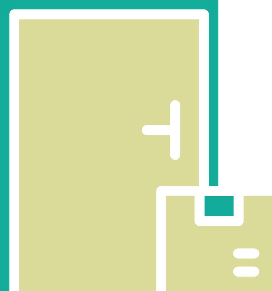 Door Delivery Vector Icon