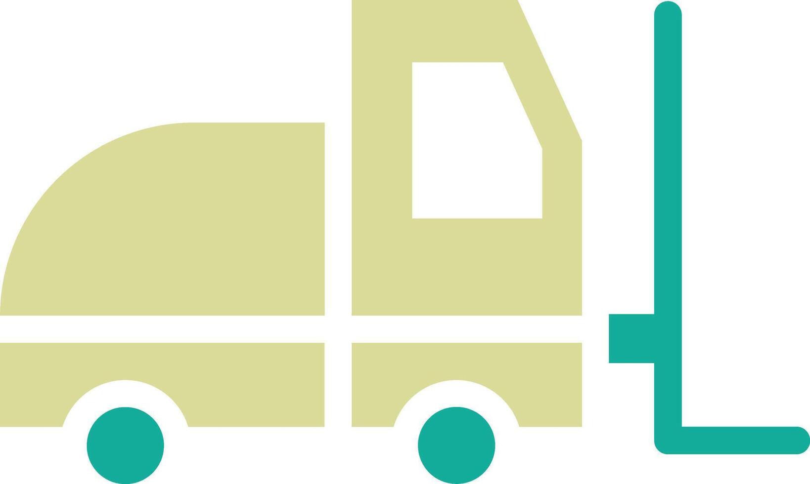 Forklift Vector Icon