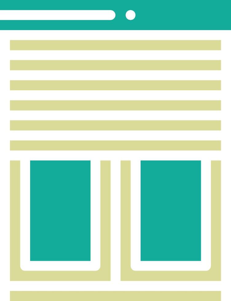 Smart Blind Vector Icon