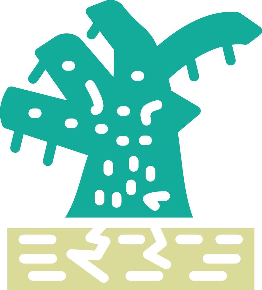 Desertification Vector Icon