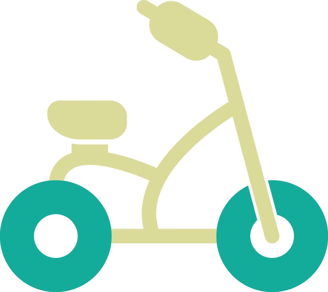 triciclo vector icono