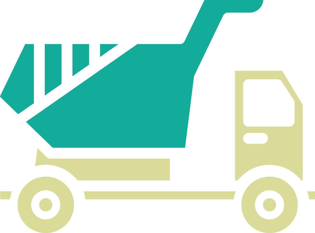 Dump Truck Vector Icon