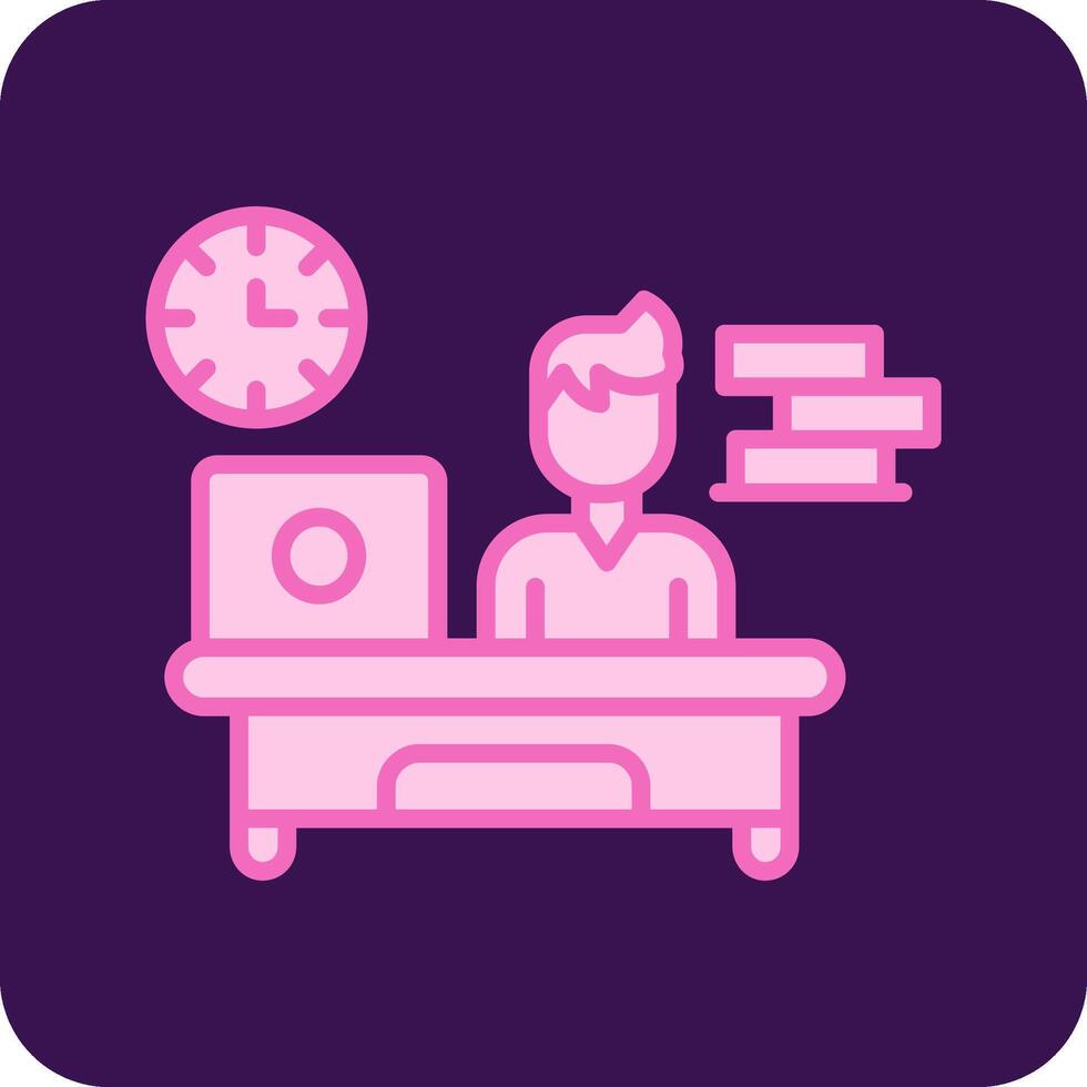 Overtime Vector Icon