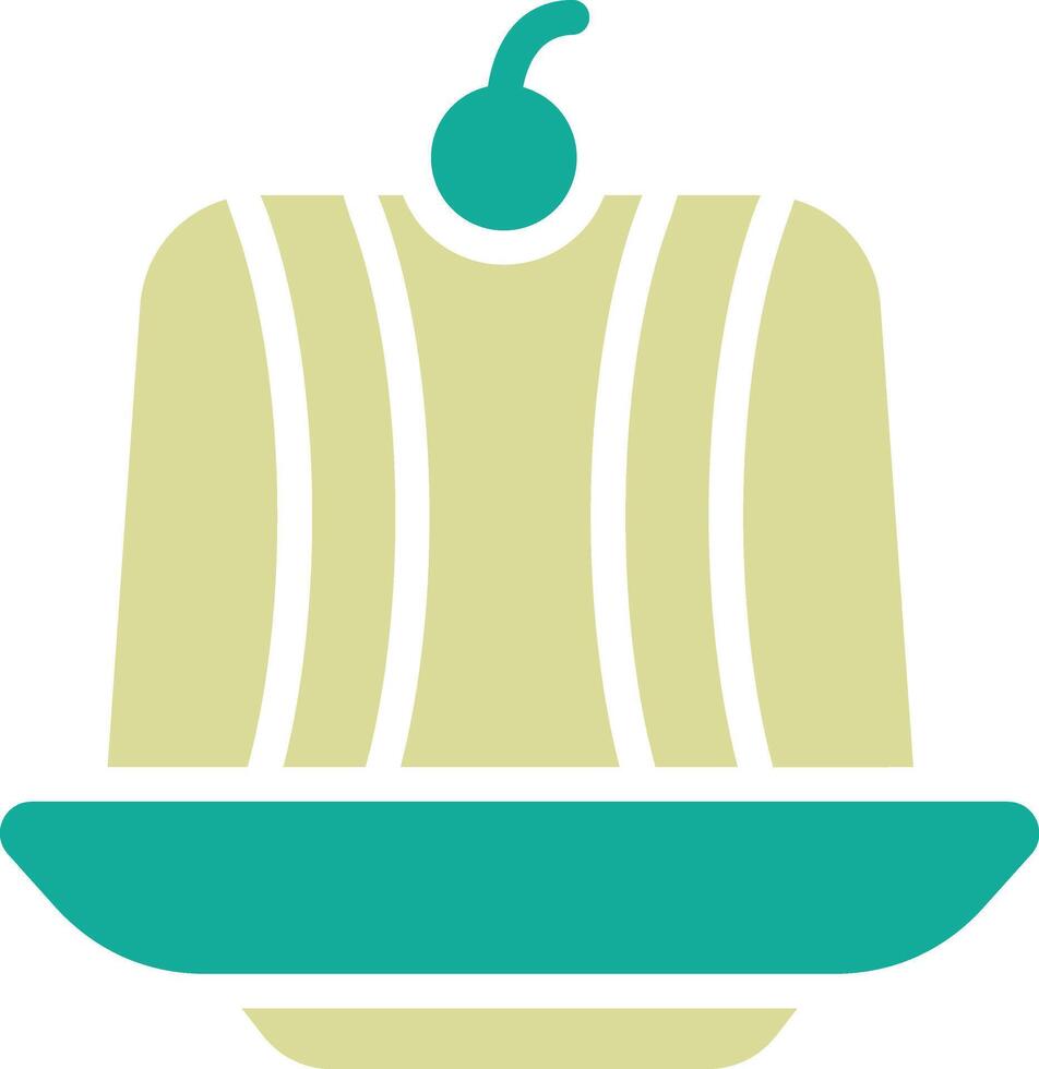 Pudding Vector Icon