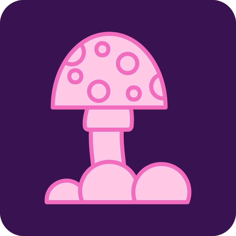 Fungi Vector Icon