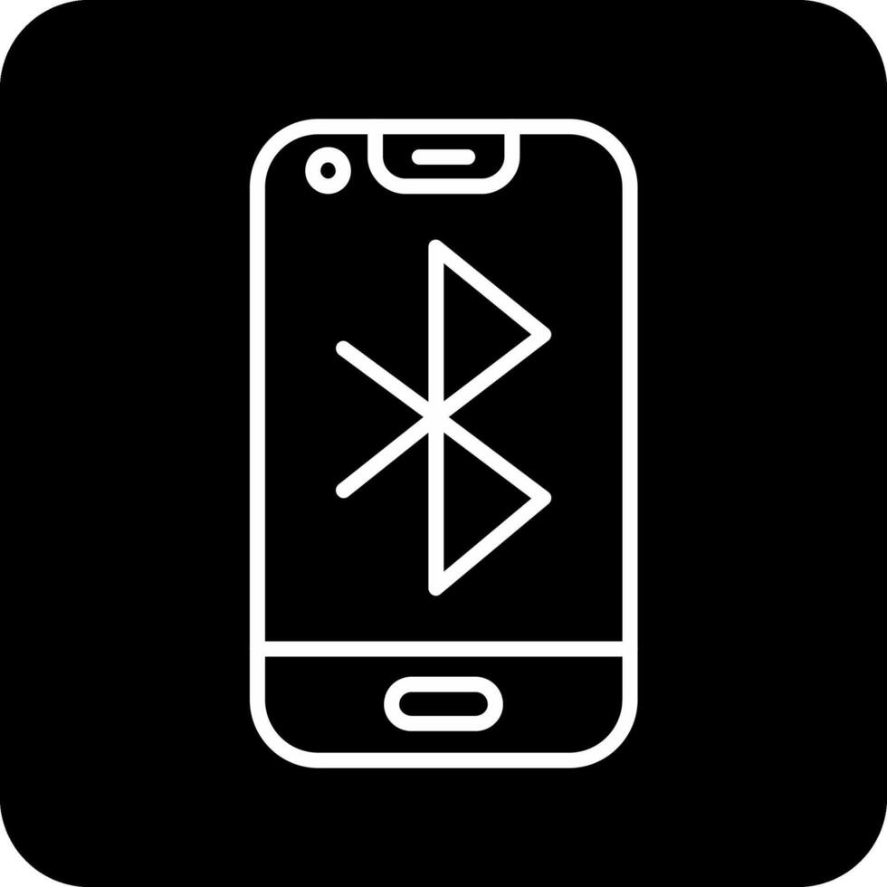 icono de vector de bluetooth