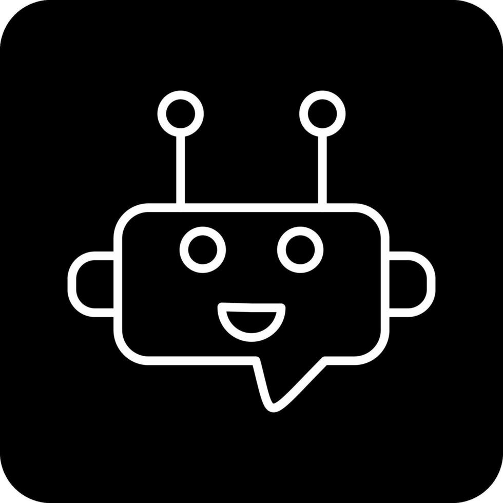 Robot Chat Vector Icon