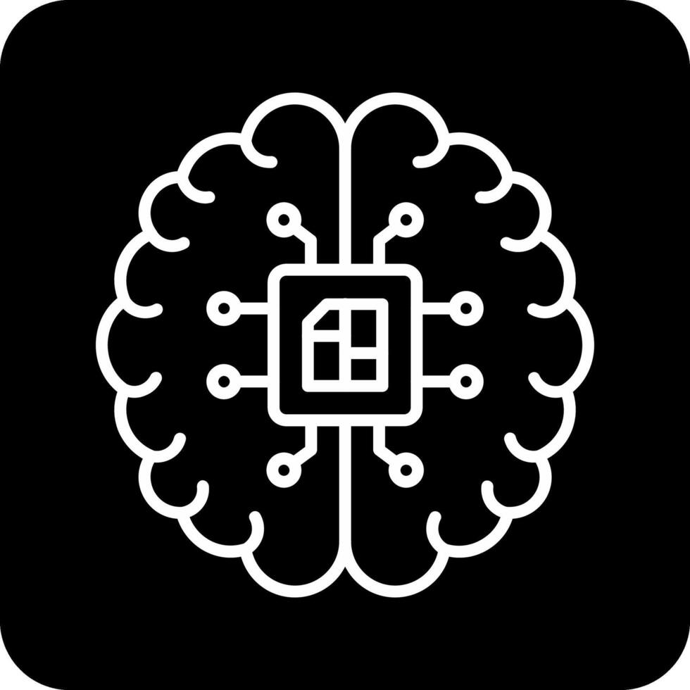 Artificial Intelligence Vector Icon