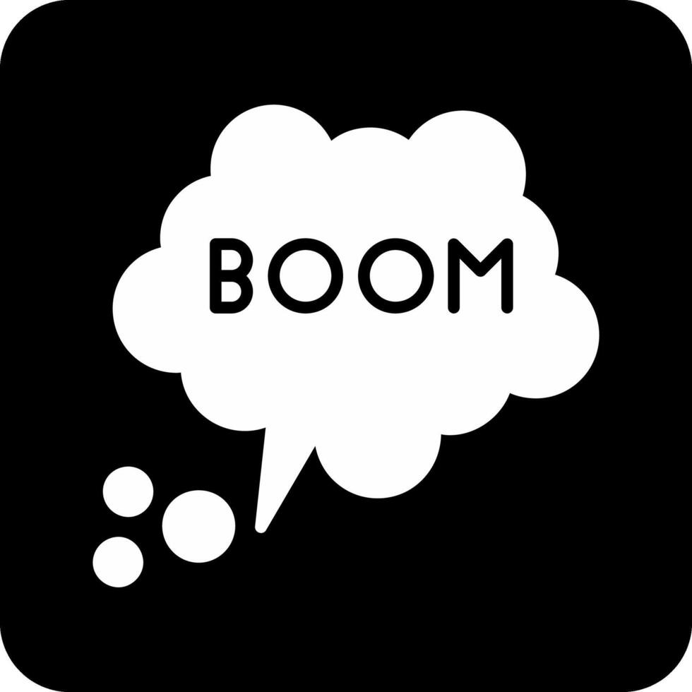 Boom Vector Icon
