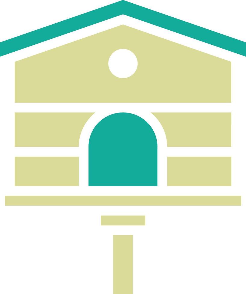 Birds House Vector Icon