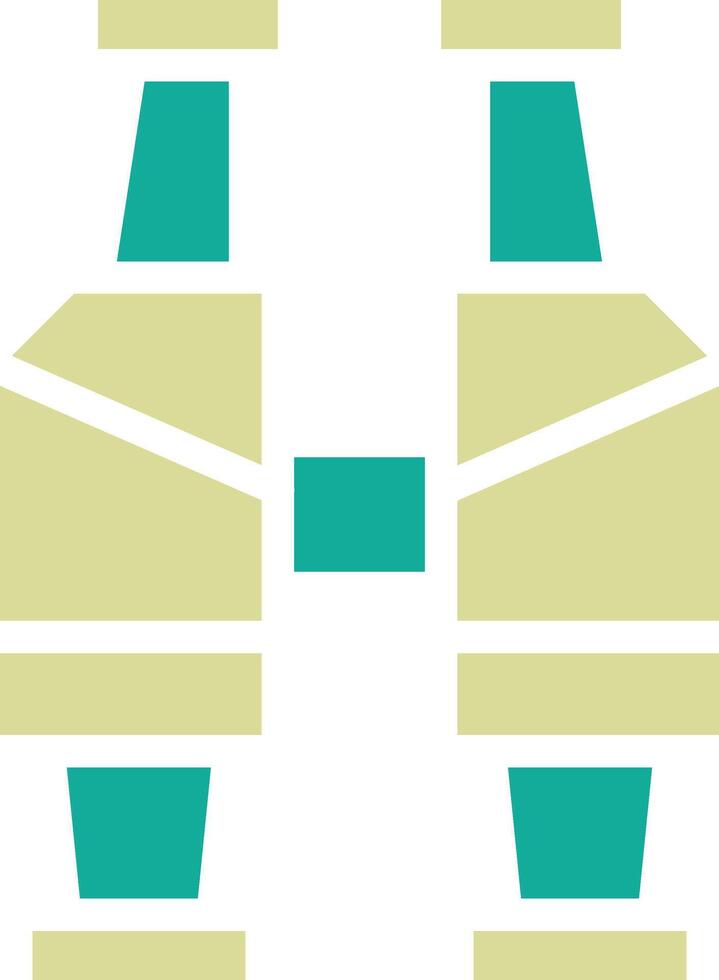 Army Bicoculars Vector Icon