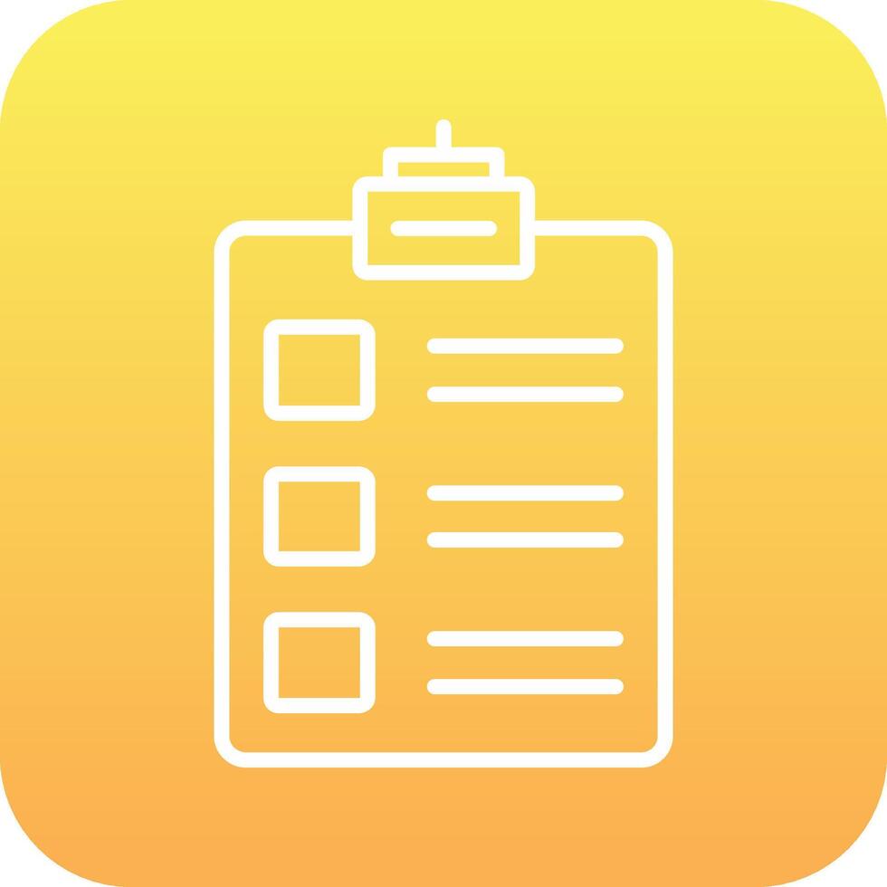 Check List Vector Icon