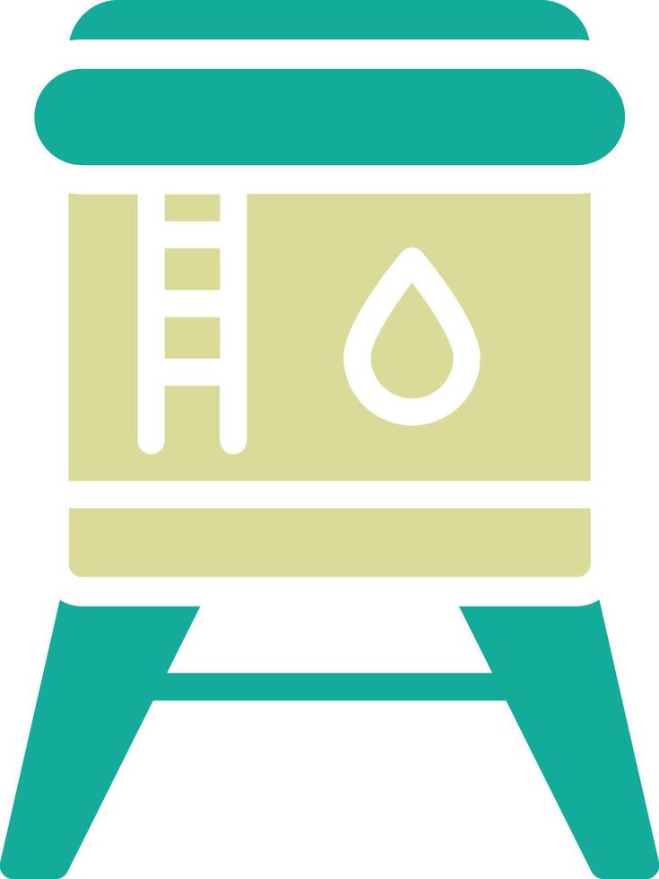 Water Tank Vector Icon