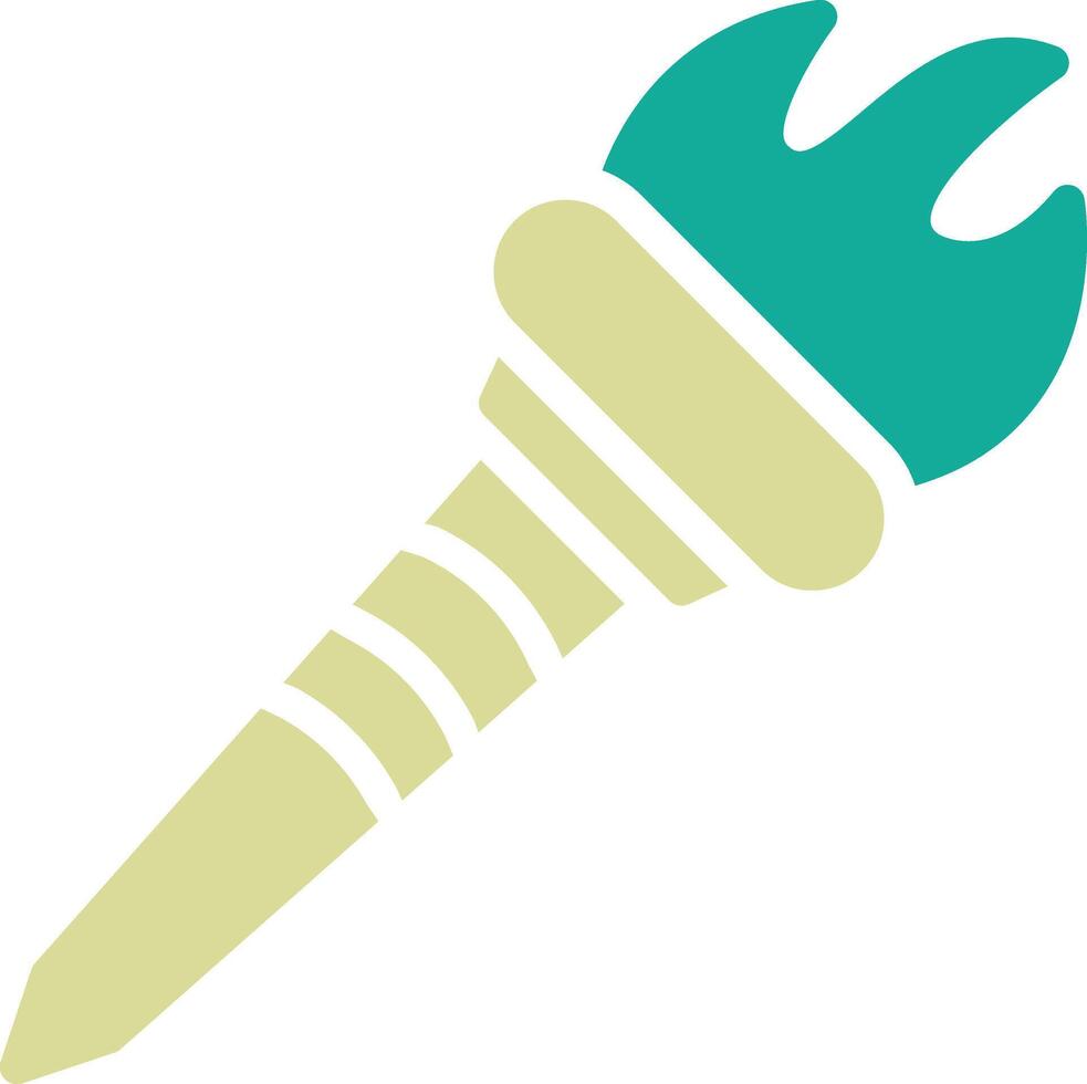 Pirate Torch Vector Icon