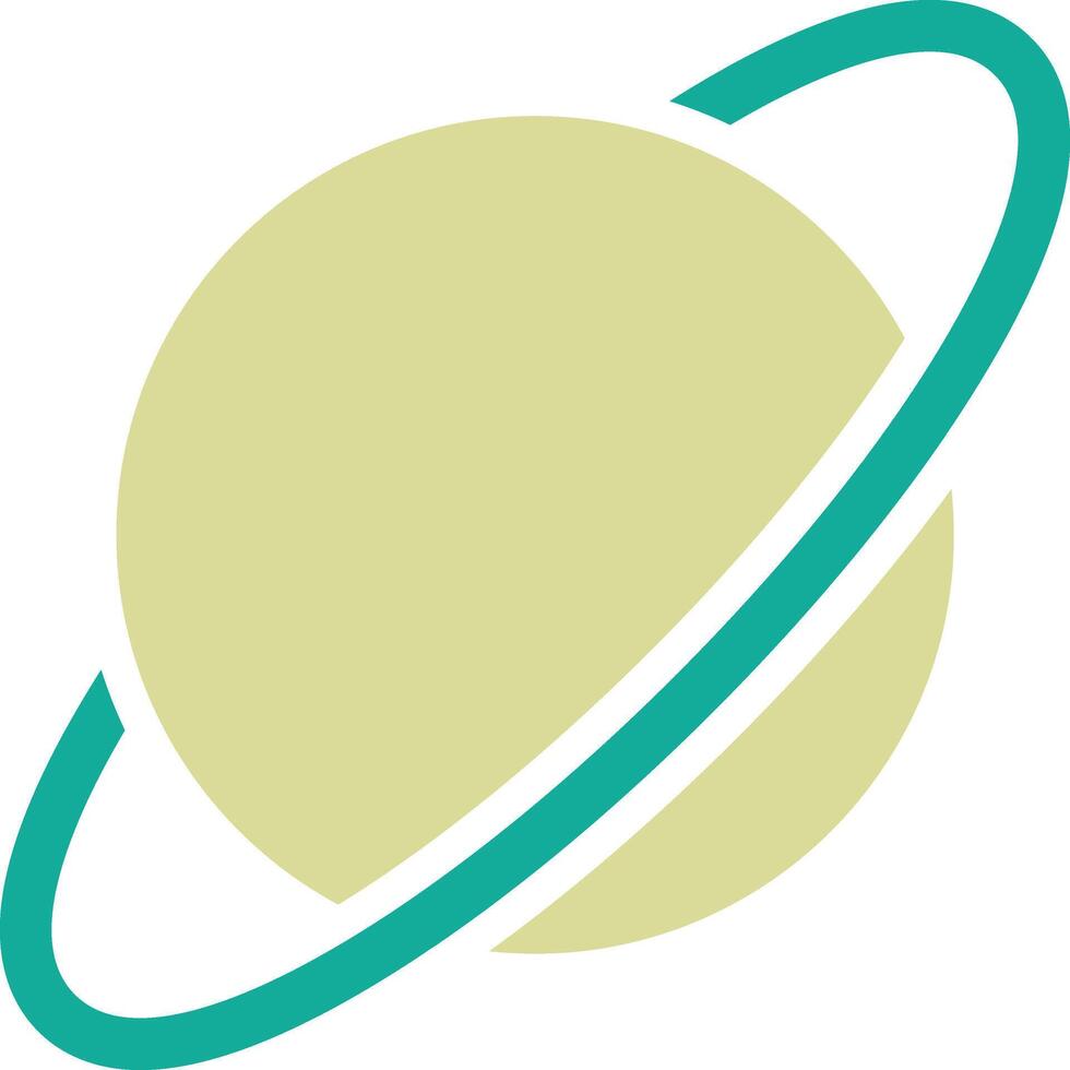 icono de vector de saturno