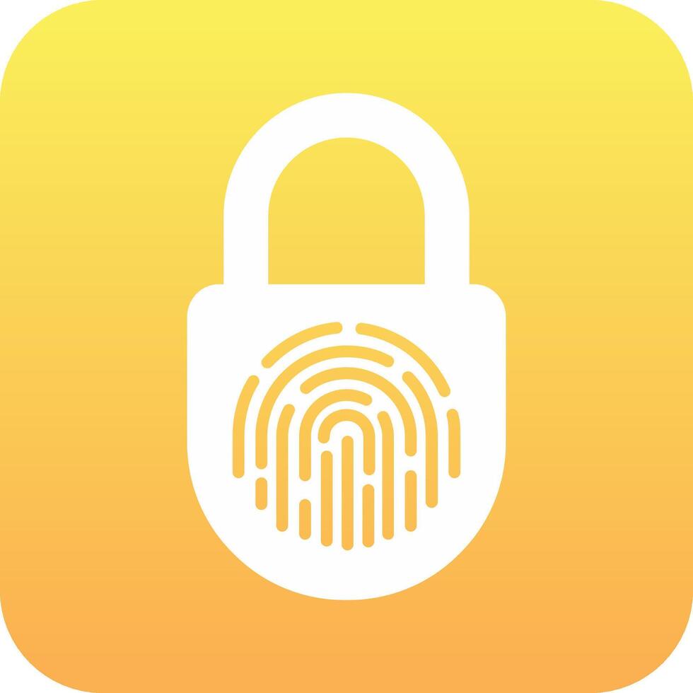 Fingerprint Vector Icon