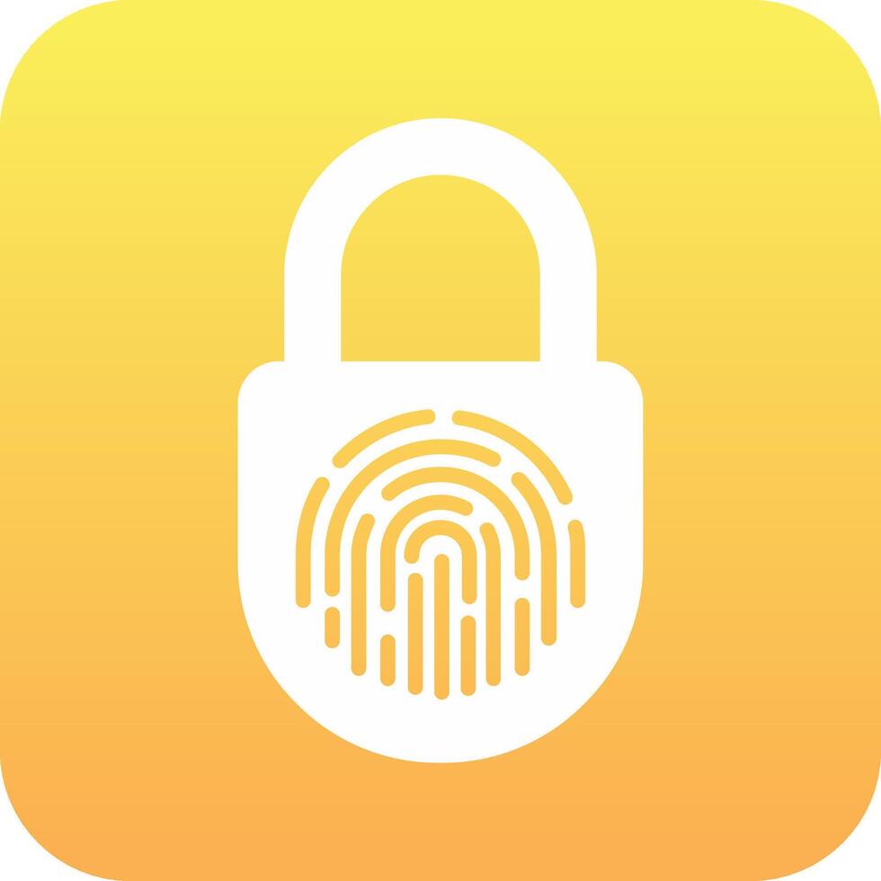 Fingerprint Vector Icon