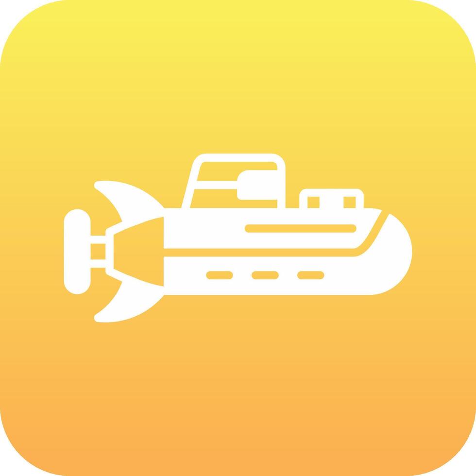 Submarine Vector Icon