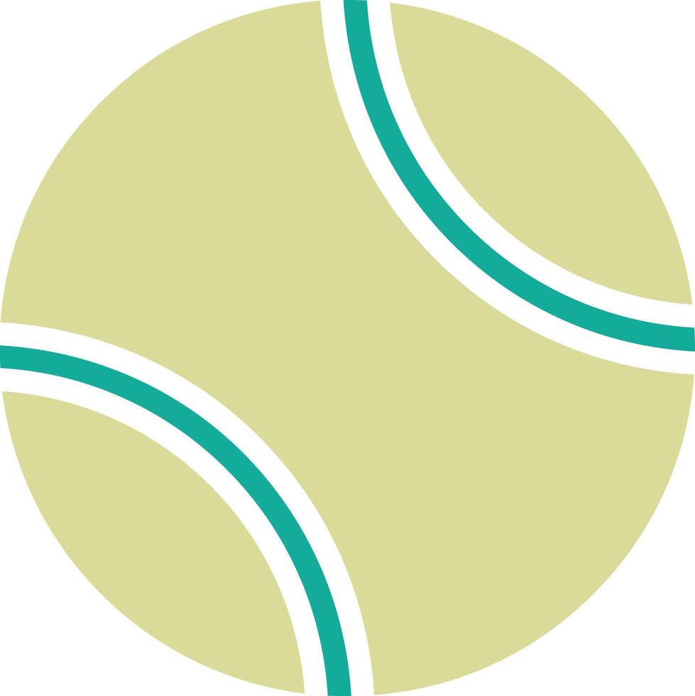 Tennis Ball Vector Icon