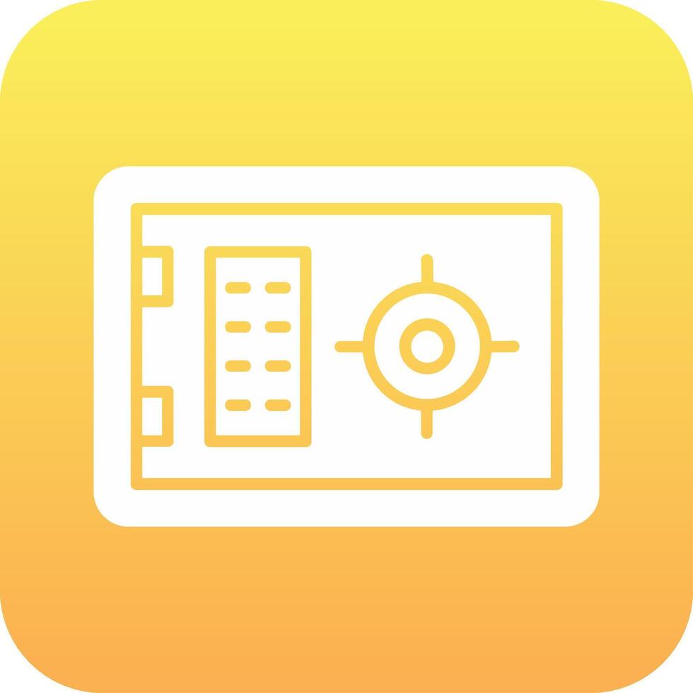Safe Box Vector Icon