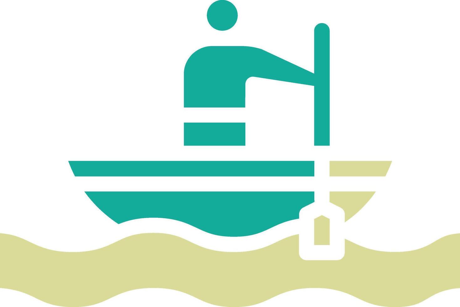 Rowing Vector Icon