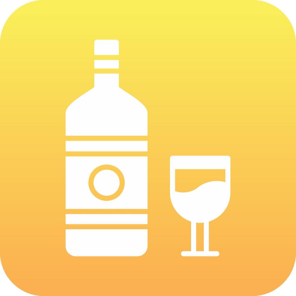 Alcoholic Drink Vector Icon