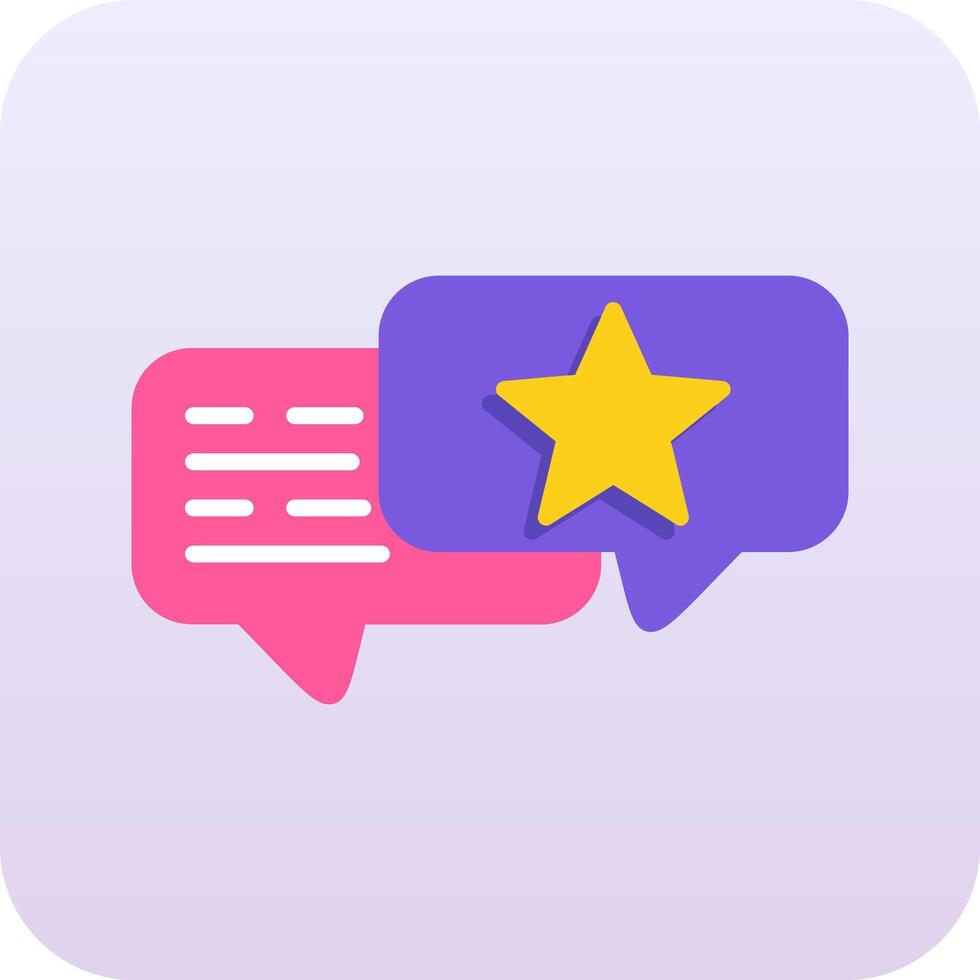 Feedback Vector Icon