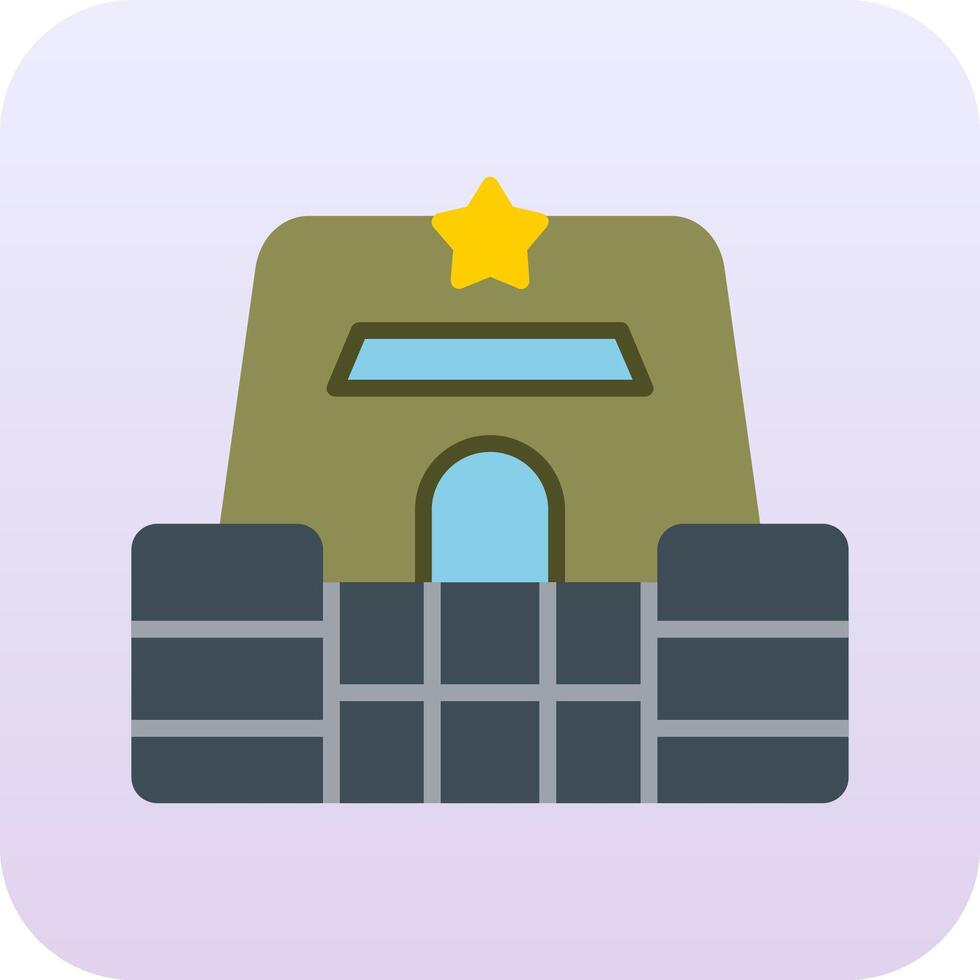 Bunker Vector Icon