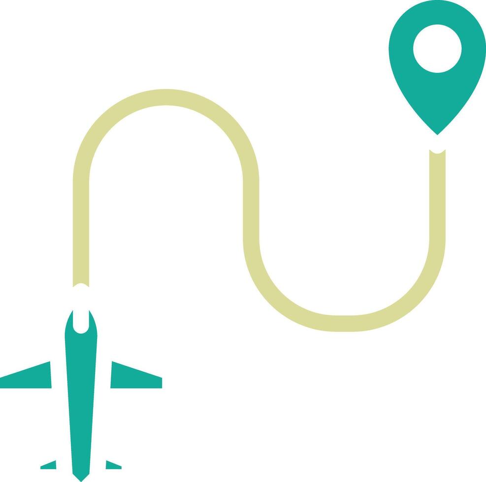 Flight Directions Vector Icon