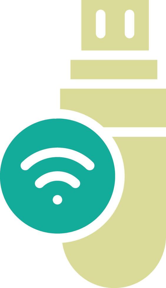 USB Wifi Vector Icon