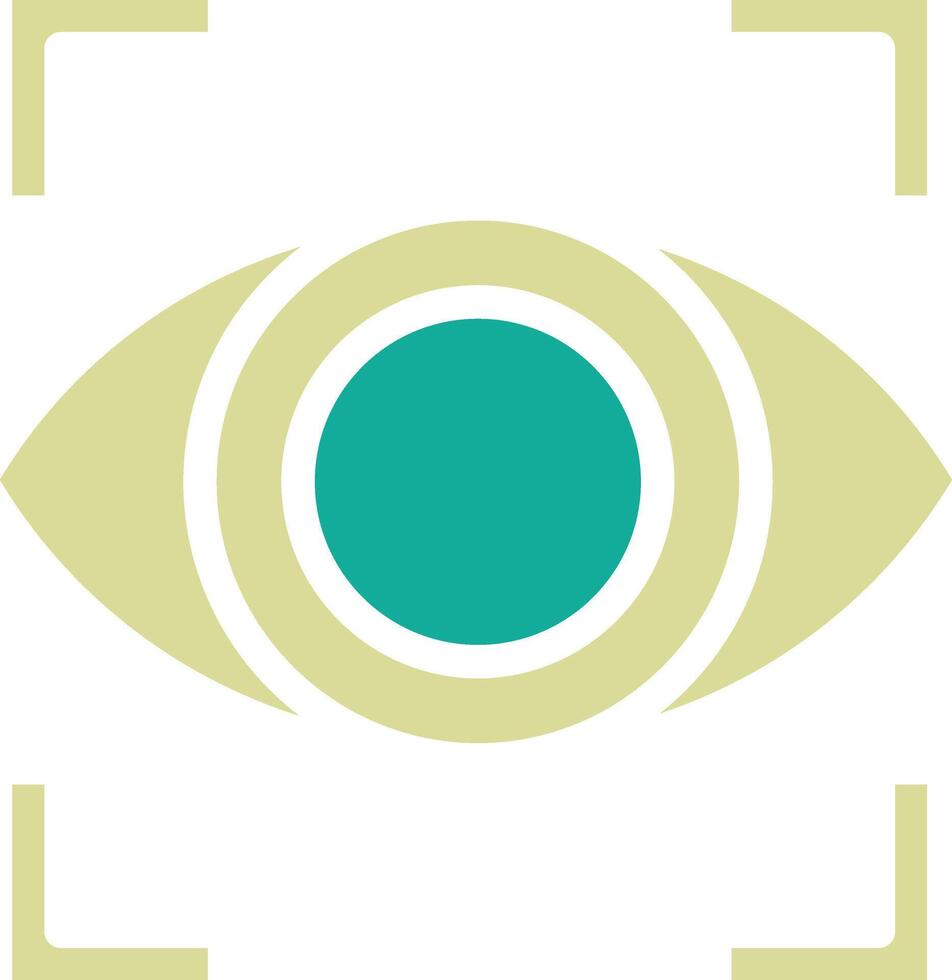 Eye Scanner Vector Icon