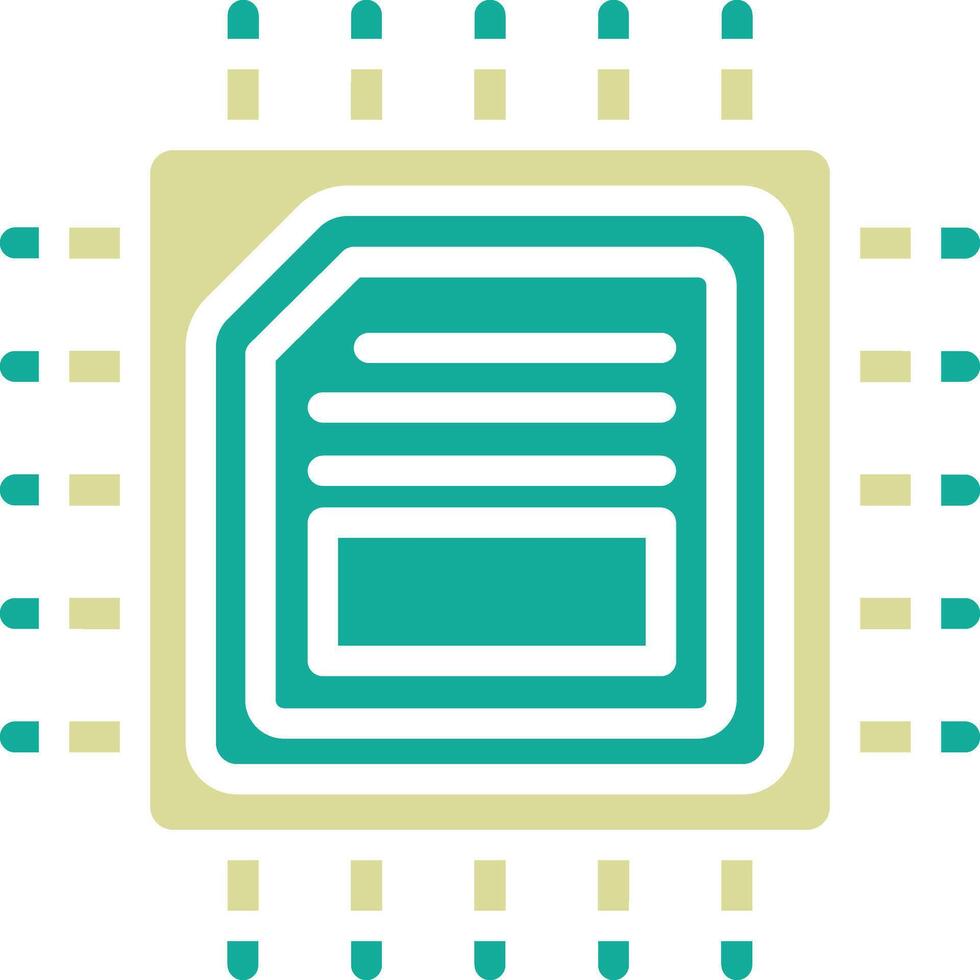 CPU Processor Vector Icon