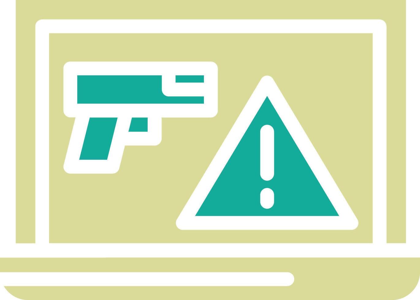 Online Robbery Vector Icon